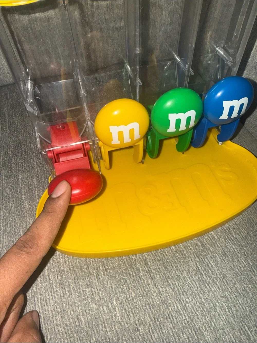 M&M’s candy dispenser